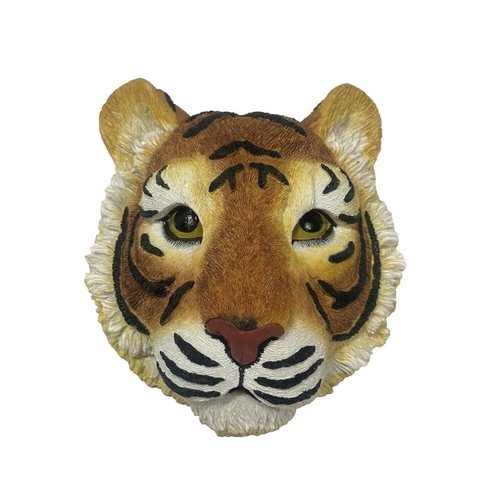 animal head wall decor orange tiger‎